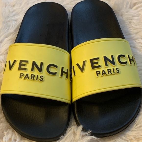 givenchy yellow slides